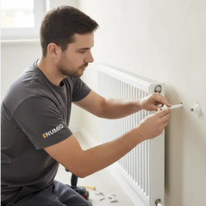 Montáž radiátora si vyžaduje presnosť a správne napojenie.